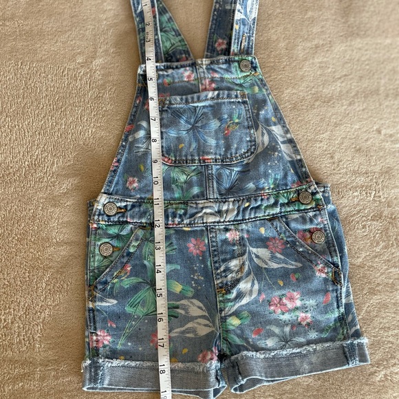 GAP Floral Toddler Jumpsuit Short - Size 2T - Picture 6 of 9